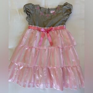 Bitty Baby by American Girl Pink Tulle Party Dress Girls Size 6